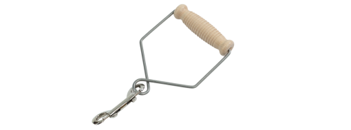 Contrology classic handle with durable metal frame and wooden grip.