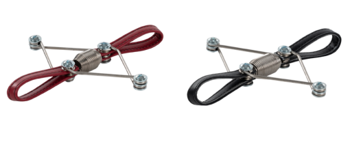 Toe correction device for Pilates training and rehabilitation.