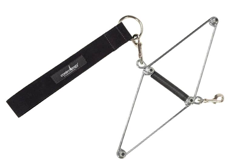 Contrology Neck Stretcher with removable head strap and spring