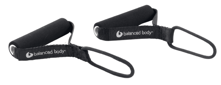 Balanced Body Neoprene Handles for Effective Workouts Balanced Body Neoprene Handles with comfortable grip.